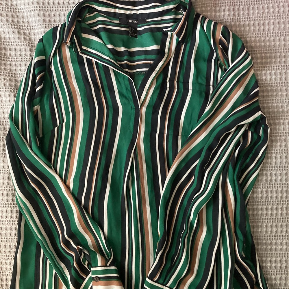 forever 21 button up shirt